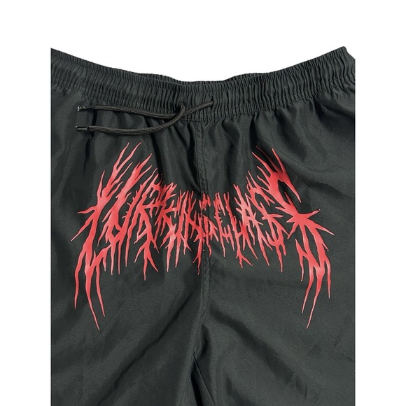 Lurking Class Sketchy Tank Hesh Black Board Shorts Men's XL Beach Grunge Punk - Picture 2 of 13